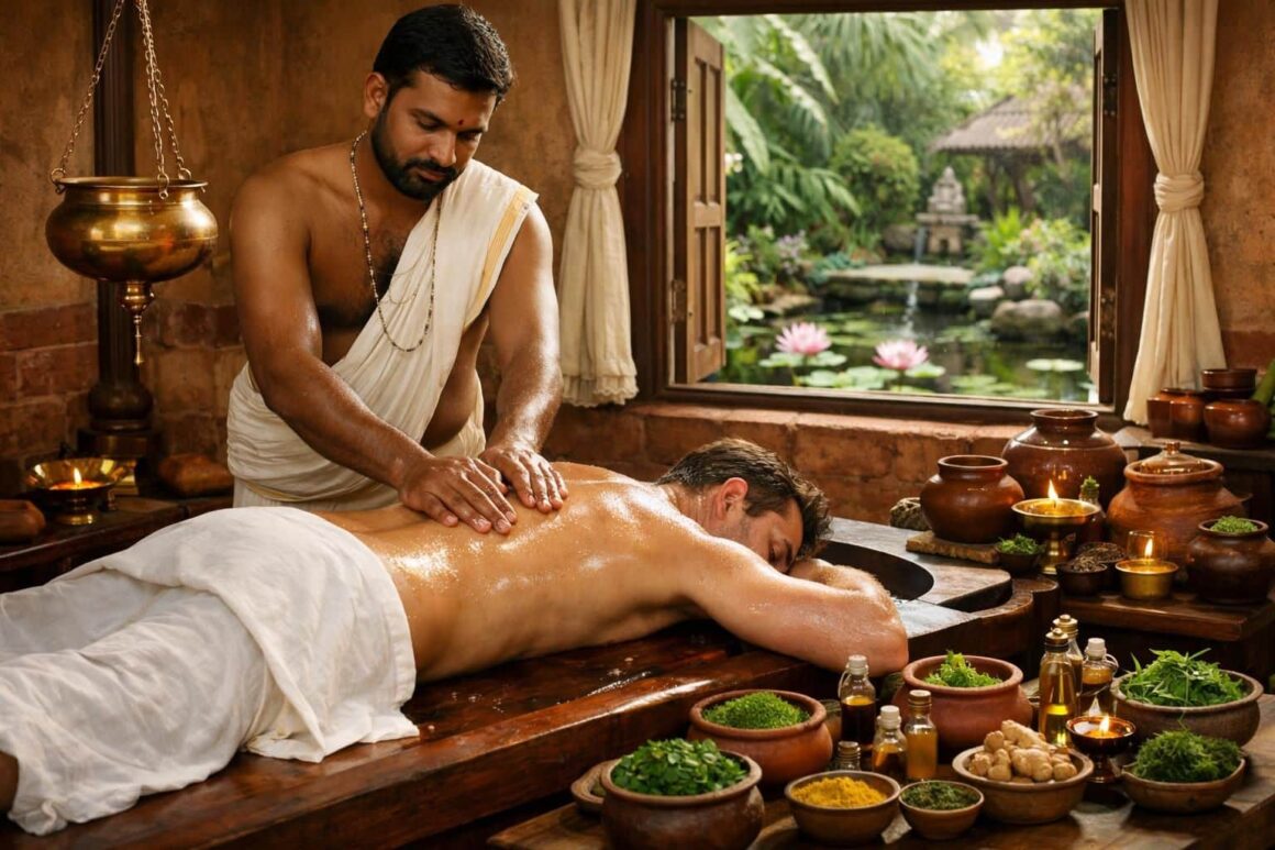 découvrez les bienfaits de la cure ayurvédique en inde, une médecine traditionnelle millénaire pour harmoniser corps et esprit naturellement.