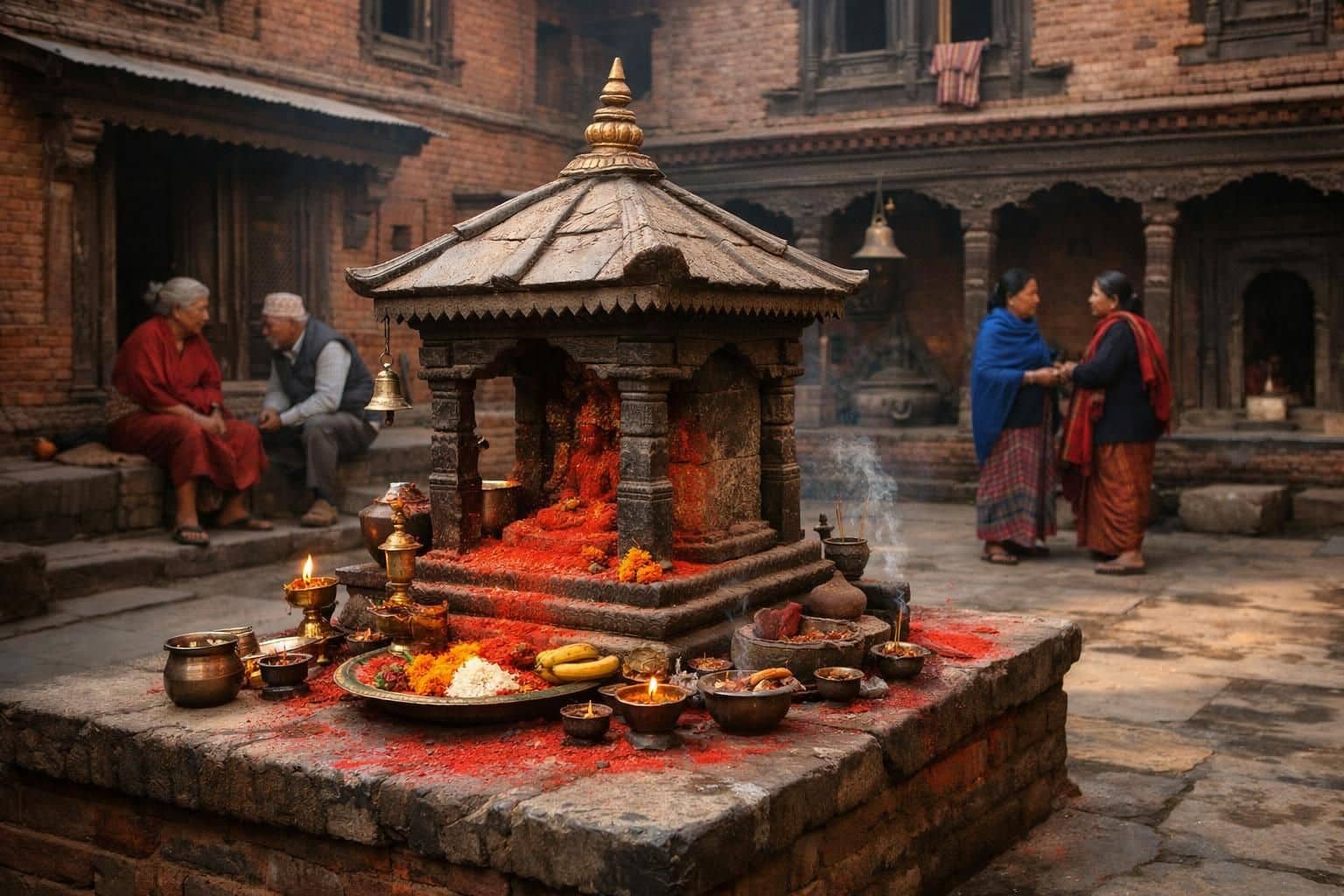 découvrez les cours intérieures secrètes de katmandou, des trésors cachés loin des sentiers touristiques habituels, pour une expérience authentique et paisible.