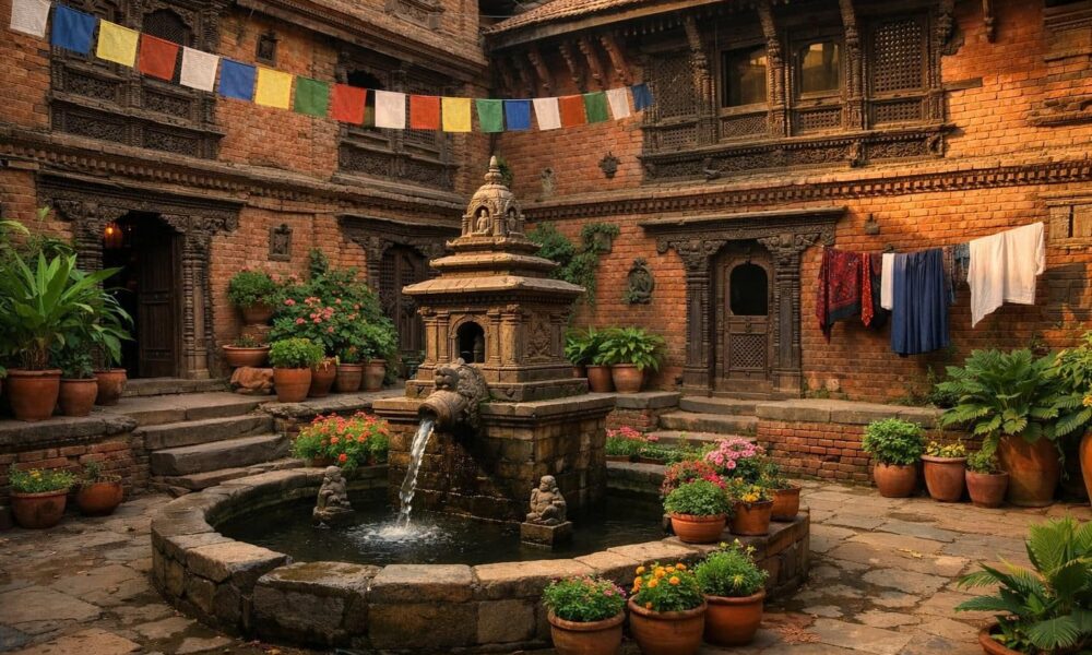 découvrez les cours intérieures secrètes de katmandou, un trésor méconnu des touristes pour une immersion authentique au cœur de la ville.