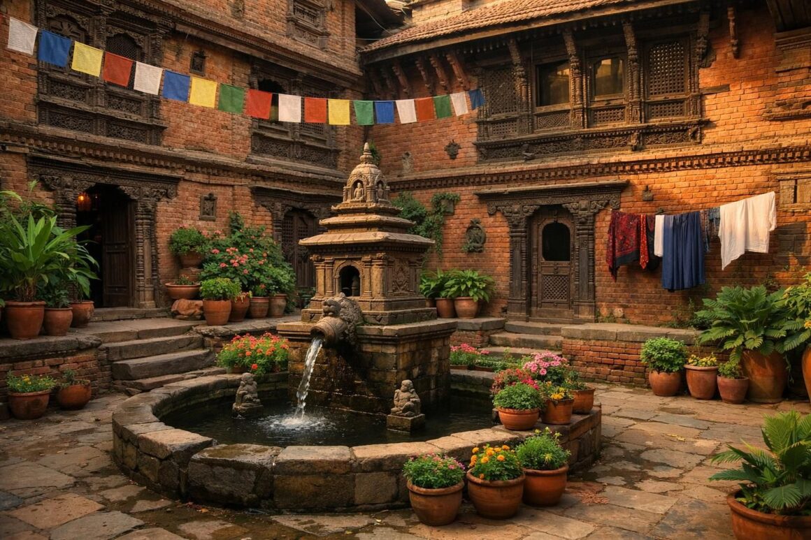 découvrez les cours intérieures secrètes de katmandou, un trésor méconnu des touristes pour une immersion authentique au cœur de la ville.
