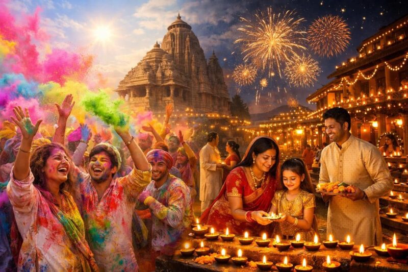 découvrez le calendrier essentiel des fêtes religieuses en inde, incluant holi et diwali, pour ne rien manquer des célébrations culturelles les plus vibrantes du pays.