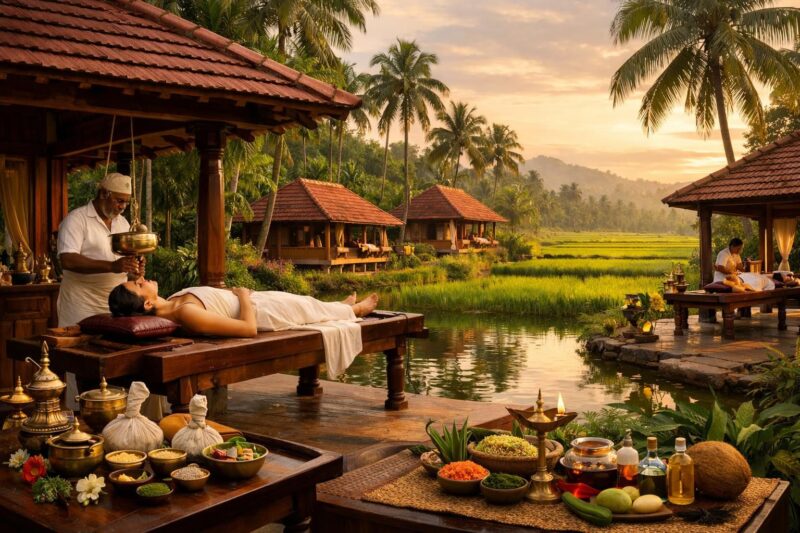 découvrez les meilleurs centres d'ayurvéda au kerala pour une expérience authentique de bien-être et de soins traditionnels indiens.