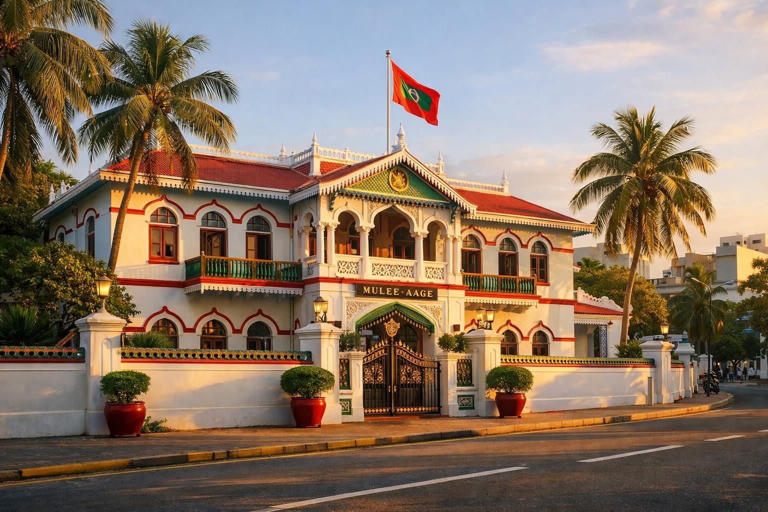 Muliaage Palais Mulee Aage : Secrets de la monarchie maldivienne