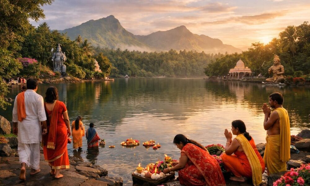 découvrez le pèlerinage à grand bassin, le lac sacré au cœur de la culture hindoue à maurice, un lieu spirituel chargé de traditions et de dévotion.