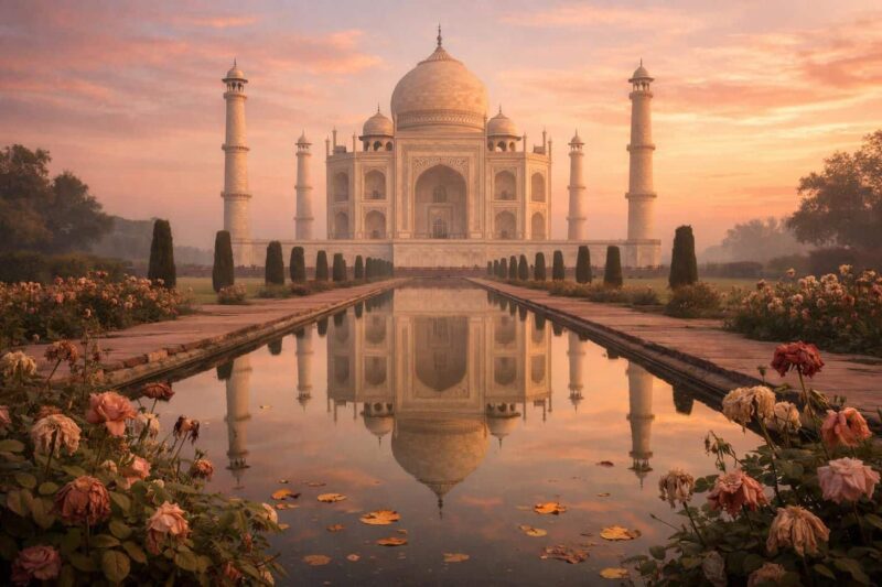 découvrez l'histoire poignante du taj mahal, symbole éternel de l'amour perdu et chef-d'œuvre de l'architecture moghole en inde.