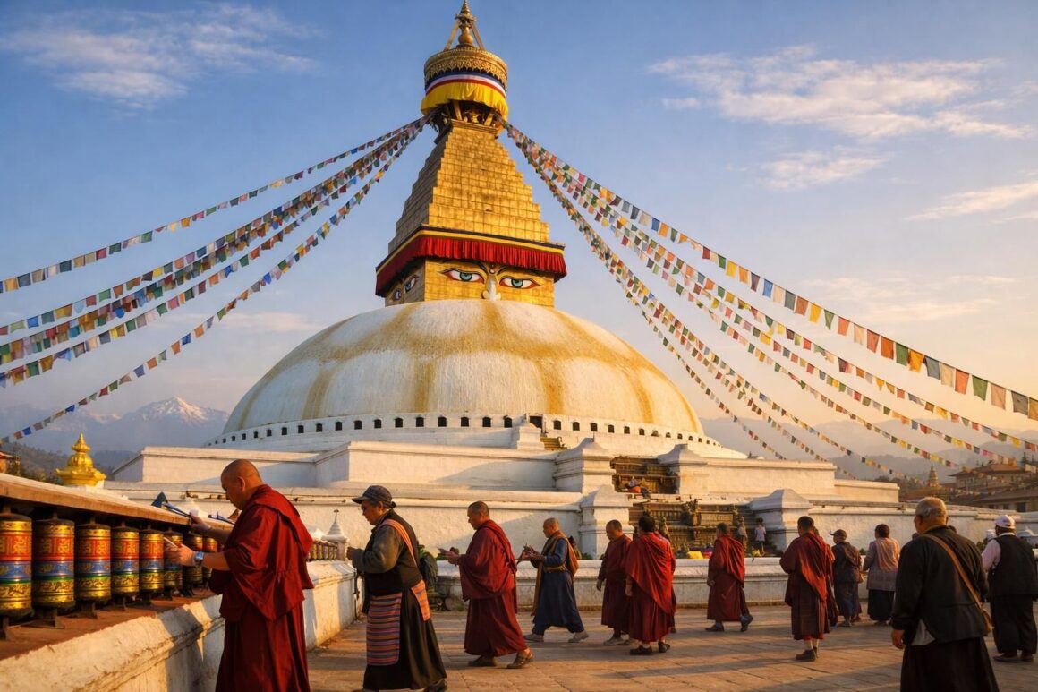 découvrez pourquoi le stupa de boudhanath est considéré comme le centre spirituel du bouddhisme tibétain, un lieu sacré chargé d'histoire et de spiritualité.