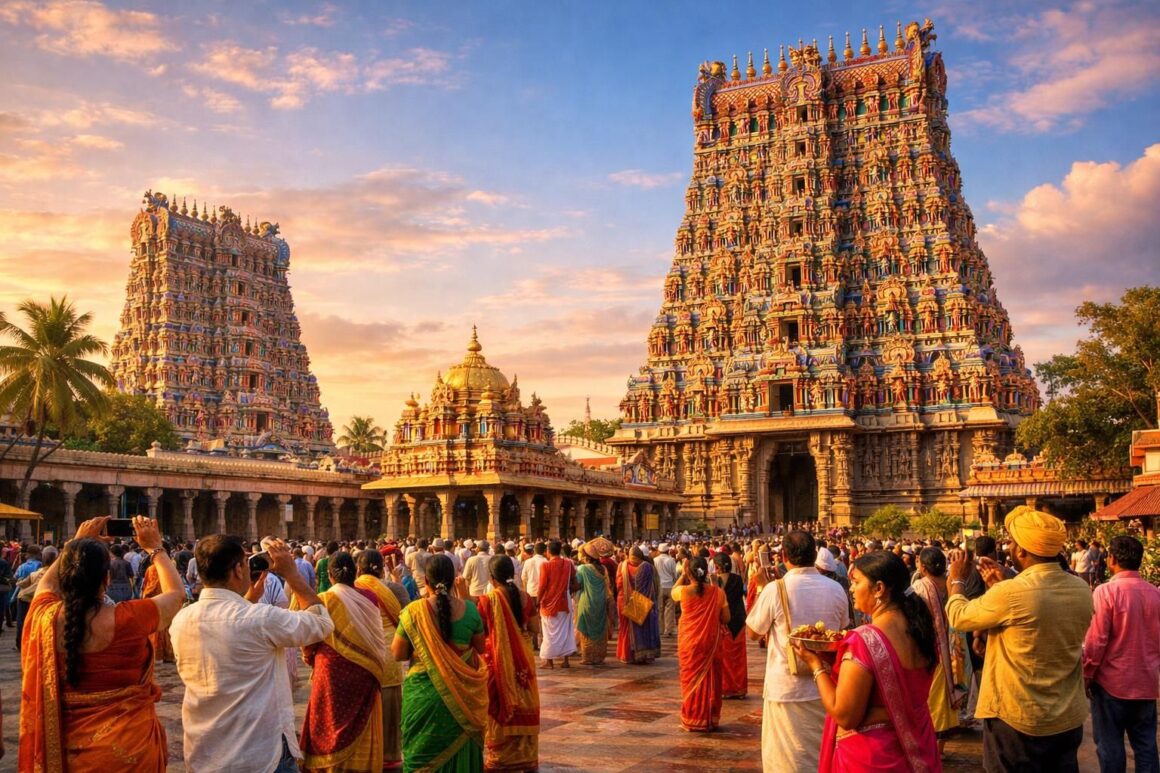 découvrez l'explosion de couleurs et la richesse culturelle du temple de meenakshi, un joyau architectural et spirituel incontournable du sud de l'inde.