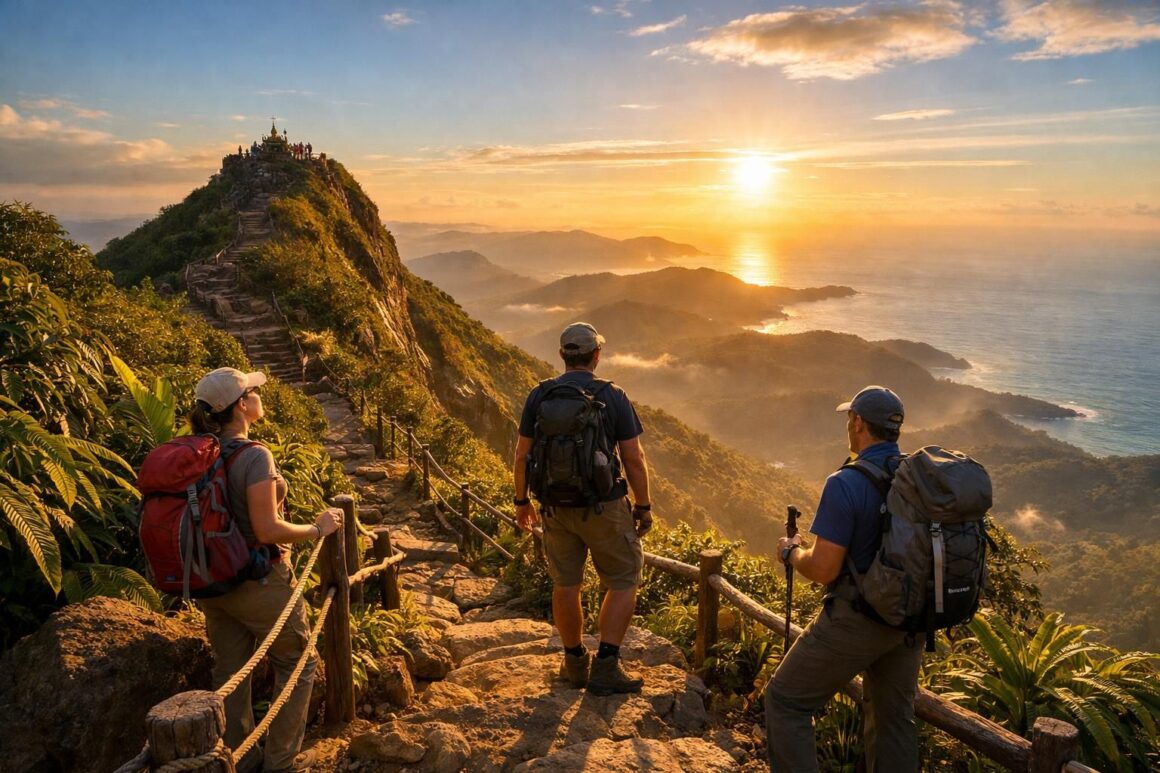 découvrez l'ascension du pic d'adam, une aventure spirituelle unique qui vous emmène au sommet emblématique de l'île, alliant nature, histoire et introspection.