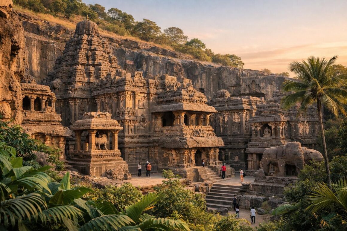 découvrez les mystères d'ellora et apprenez comment explorer ces impressionnants temples sculptés dans une seule roche, un chef-d'œuvre d'art et d'histoire à ne pas manquer.