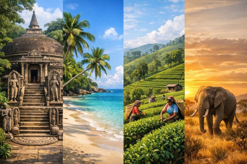 découvrez quelle région du sri lanka correspond le mieux à vos envies : temples anciens, plages paradisiaques, plantations verdoyantes ou safaris passionnants pour une aventure inoubliable.