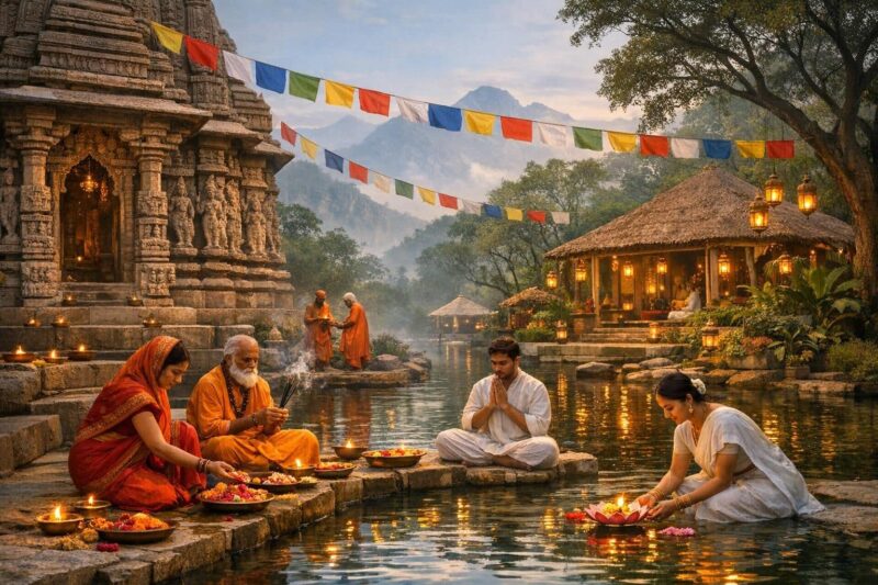 découvrez un voyage spirituel en inde, explorez temples, ashrams, rituels et lieux sacrés pour une expérience authentique et pleine de sens.