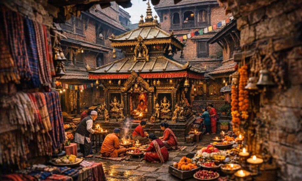 découvrez katmandou autrement à travers des cours cachées, des temples vivants et les riches traditions du peuple newar pour une immersion culturelle unique.