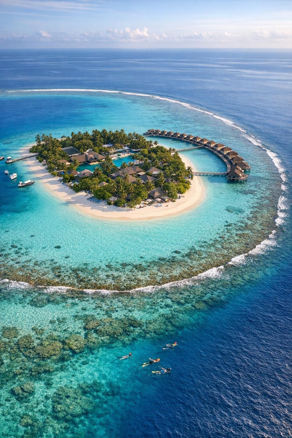 découvrez comment choisir la meilleure île aux maldives pour les plongeurs et snorkelers passionnés, en trouvant un véritable récif corallien pour des aventures sous-marines inoubliables.