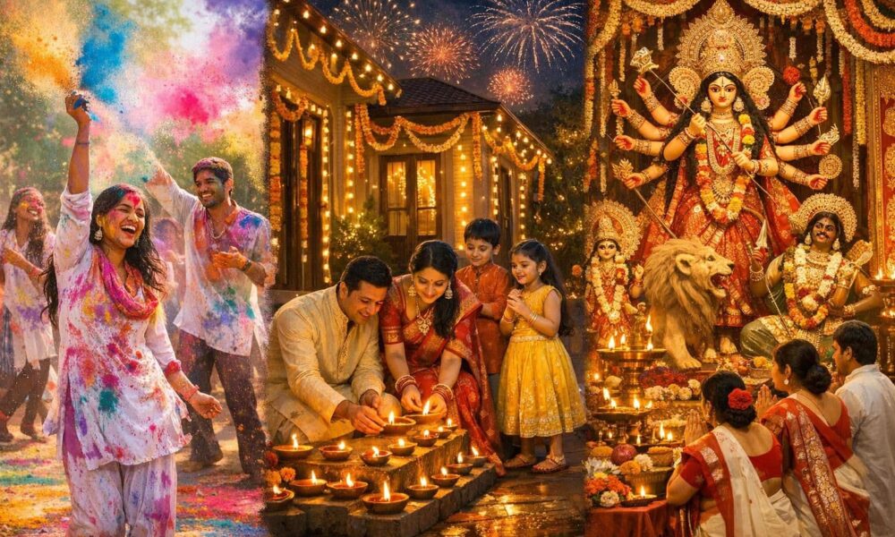 découvrez comment vivre pleinement les fêtes religieuses en inde comme holi, diwali ou durga puja, avec des conseils pratiques pour profiter de ces célébrations dans de bonnes conditions.