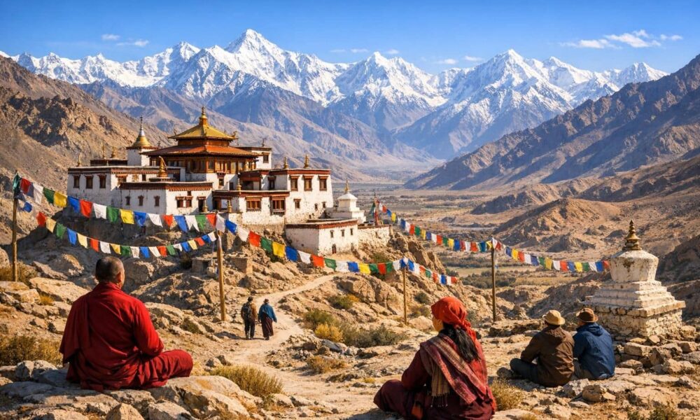 découvrez le ladakh et l'inde himalayenne à travers un voyage contemplatif entre monastères anciens, hauts plateaux majestueux et paysages époustouflants pour une immersion spirituelle unique.