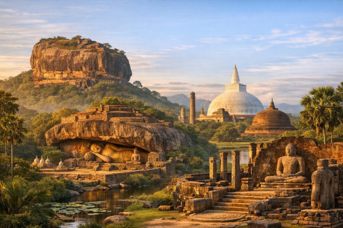 découvrez le triangle culturel du sri lanka en explorant sigiriya, dambulla, anuradhapura et polonnaruwa, des sites historiques majeurs riches en patrimoine et en histoire.